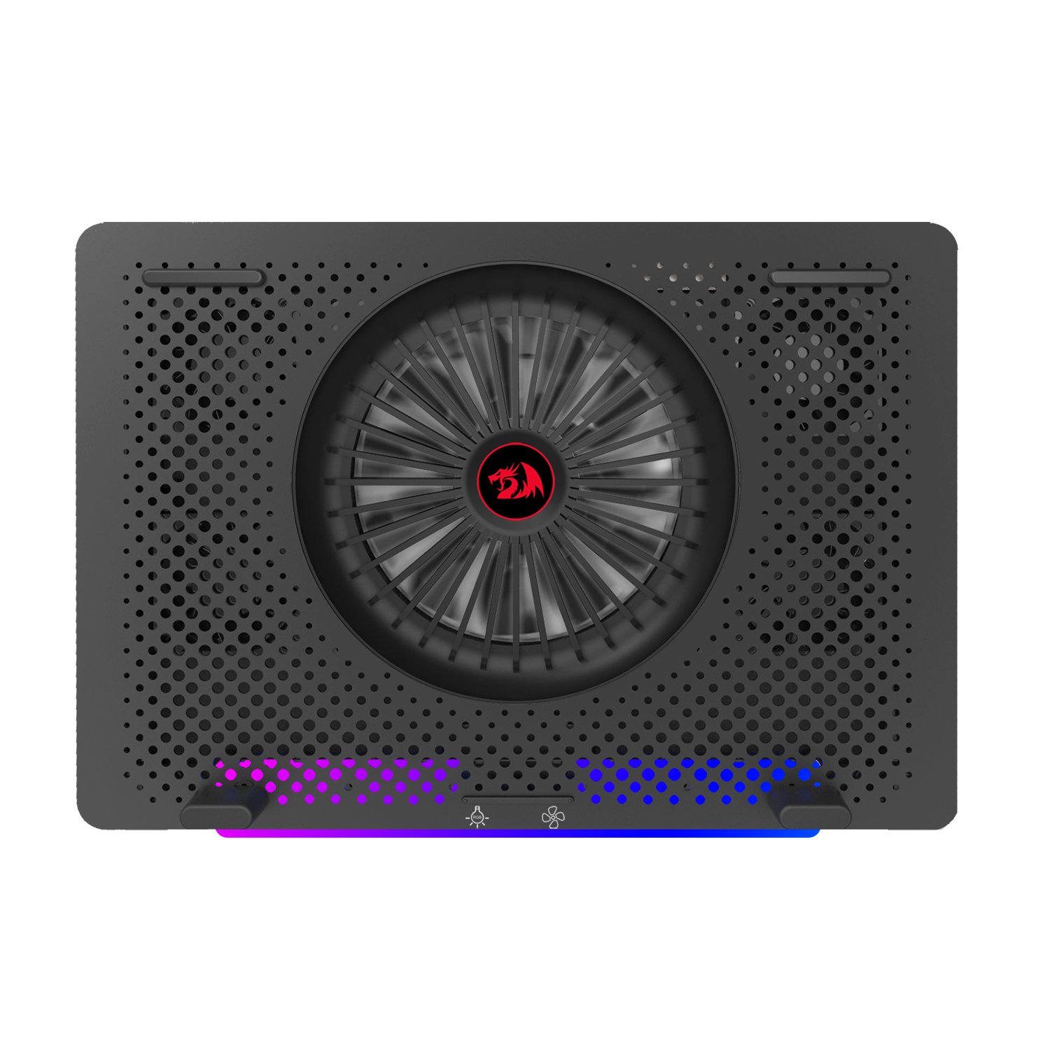 Redragon Dual USB 5 Fan RGB Gaming Notebook Stand