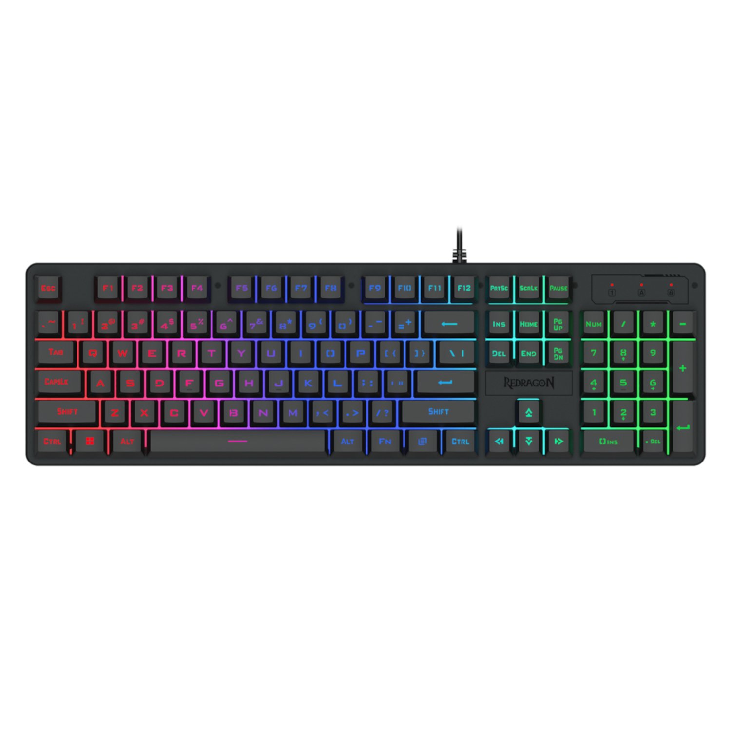 Redragon K521 RGB Netherbane 104-Key Membrane Gaming Keyboard