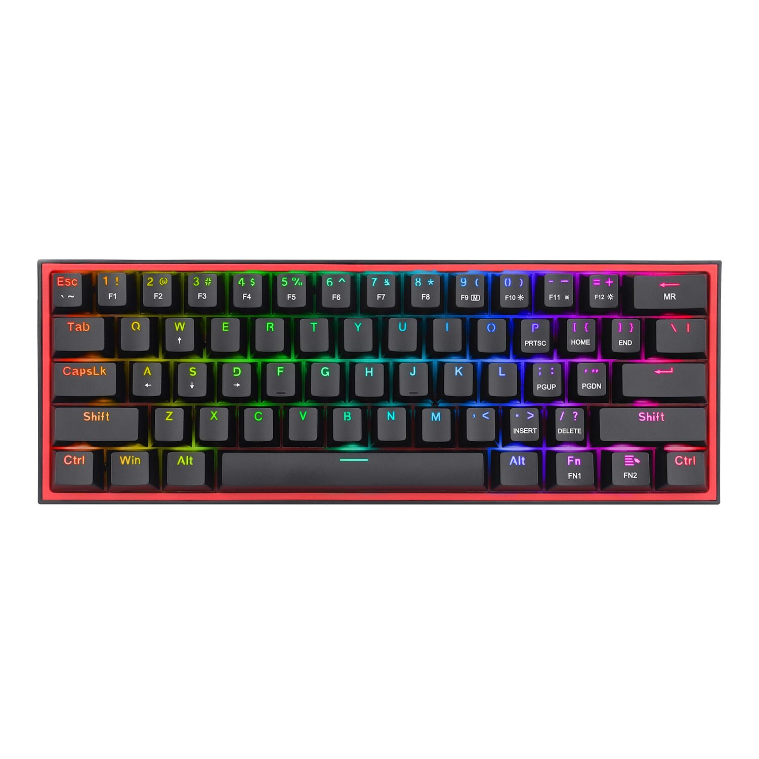 Redragon K616 FIZZ Pro 61-Key RGB Mechanical Gaming Keyboard (RD-K616-RGB)