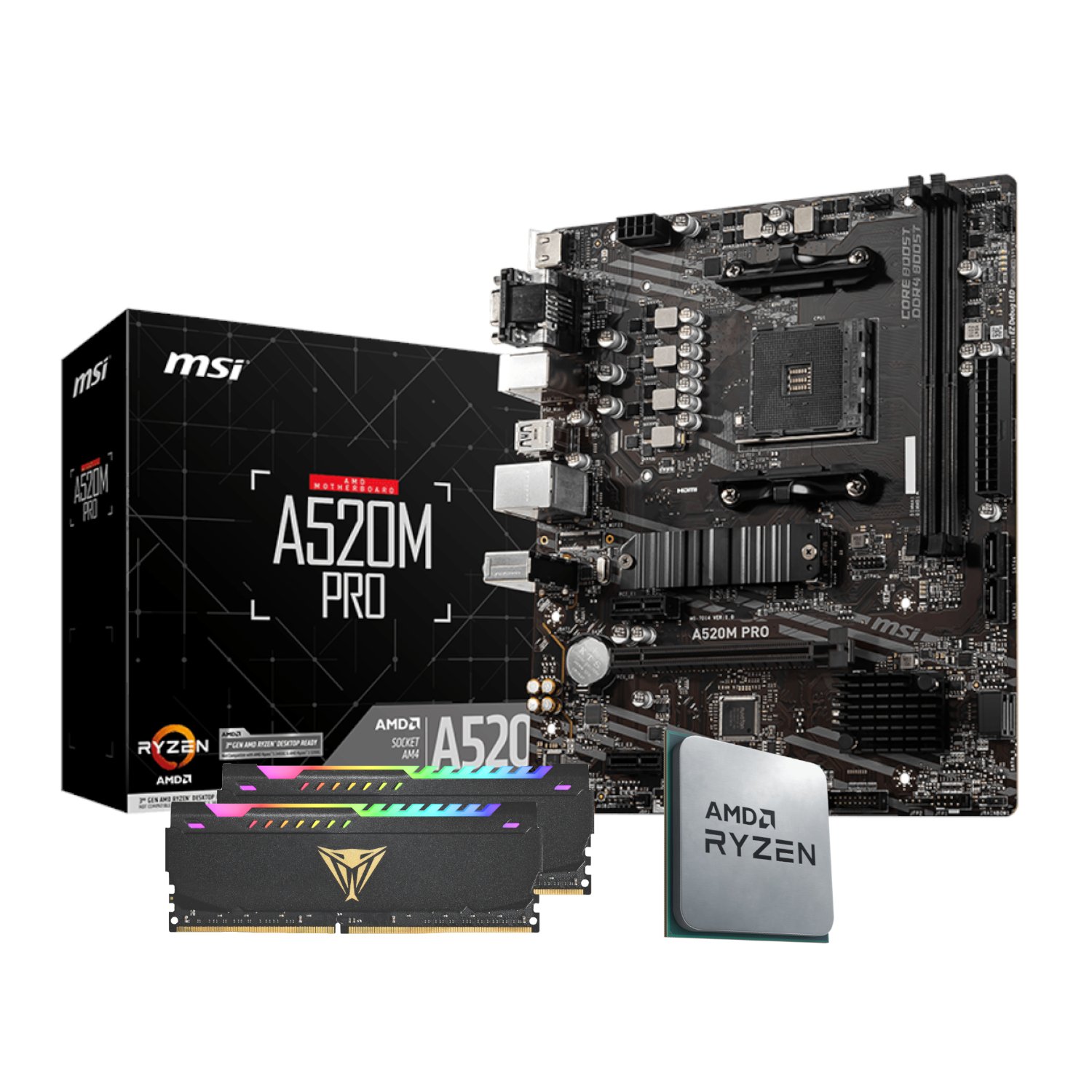 PCBuilder AMD Ryzen 5 5600XT Level UP Core Upgrade Kit