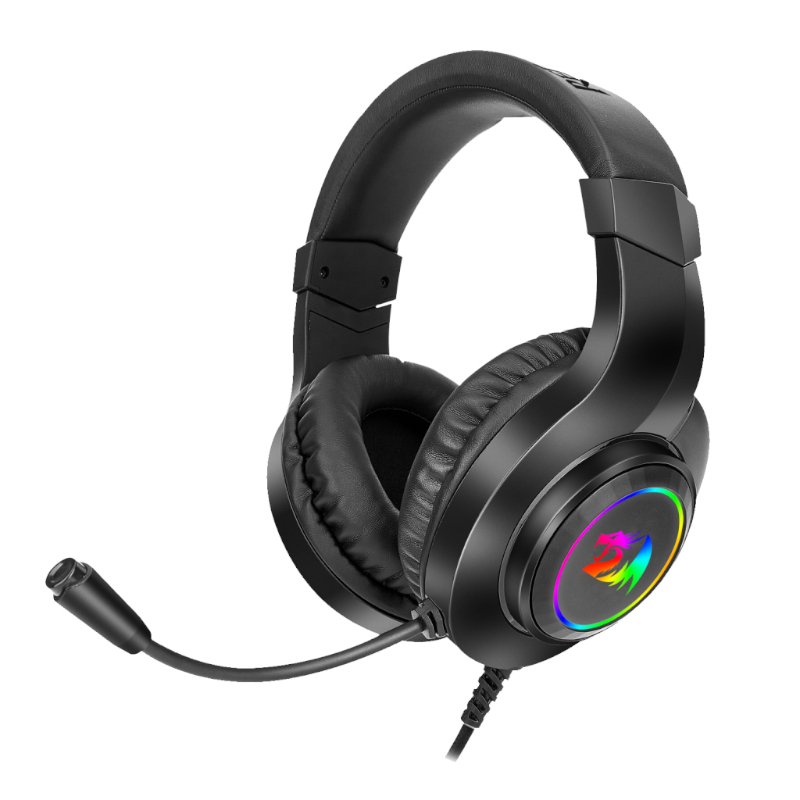 Redragon Over-Ear Hylas Aux (Mic and Headset)|USB (Power Only) (RD-H260RGB)