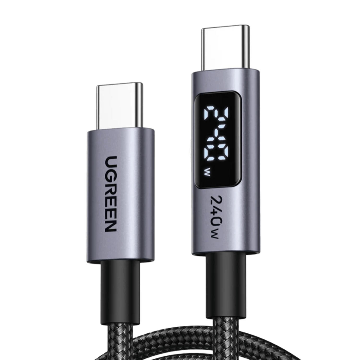 Ugreen 240W USB Type-C Cable with LED Display 2M