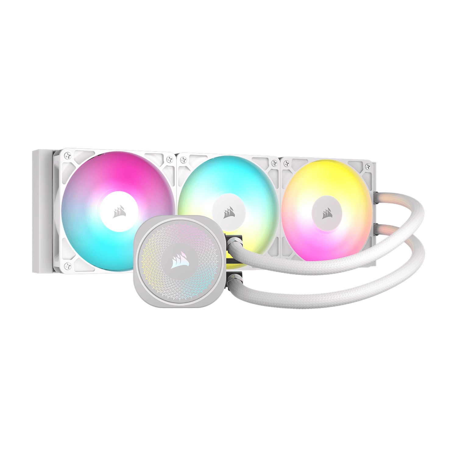 Corsair Nautilus 360 RS ARGB Liquid CPU Cooler - White