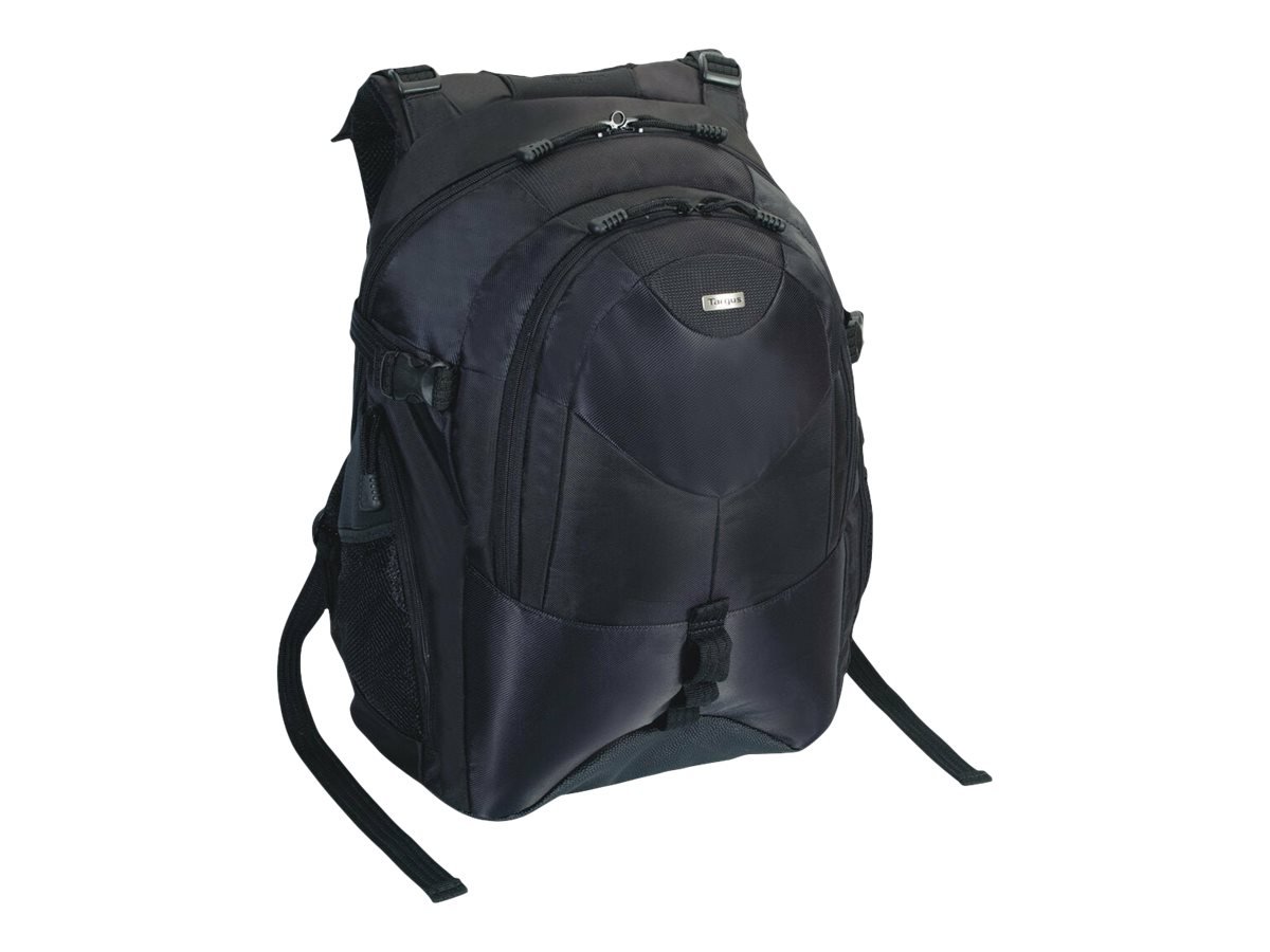 Targus Bag Campus Backpack 15 16 Nylon Black 2.5 kg Limited Lifetime warranty