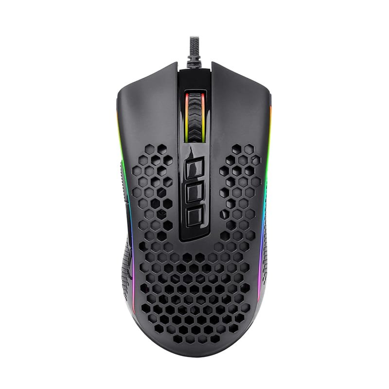 Redragon Storm 12400DPI 7 Buttons, Ergonomic Design, Black (RD-M808-RGB)