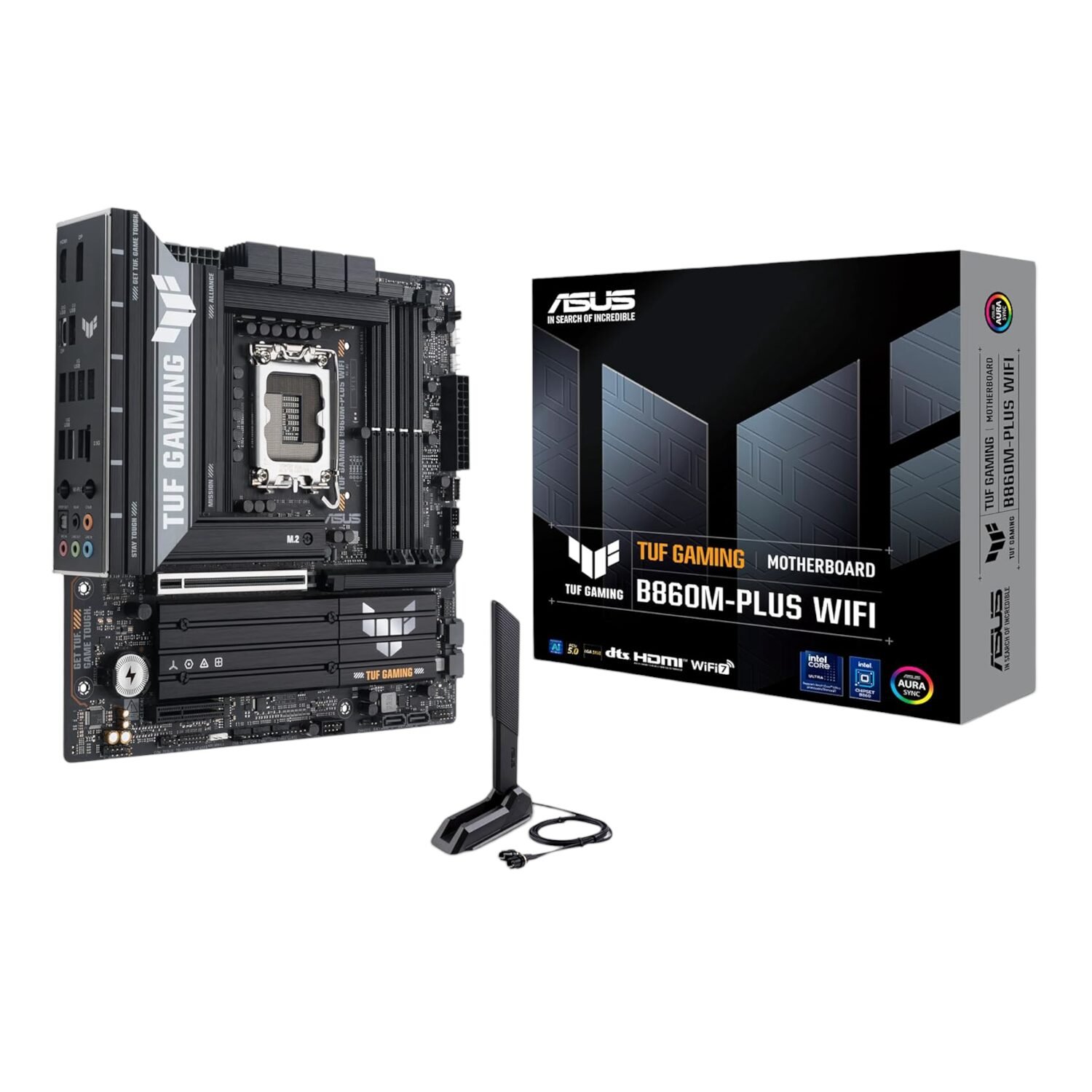 ASUS TUF Gaming B860M-Plus Wi-Fi M-ATX Motherboard (TUFGAMINGB860M-PLUSWIFI)