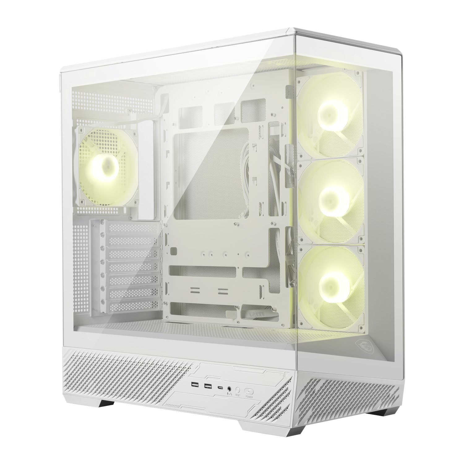 MSI MAG PANO 130R PZ ATX Gaming Chassis - White