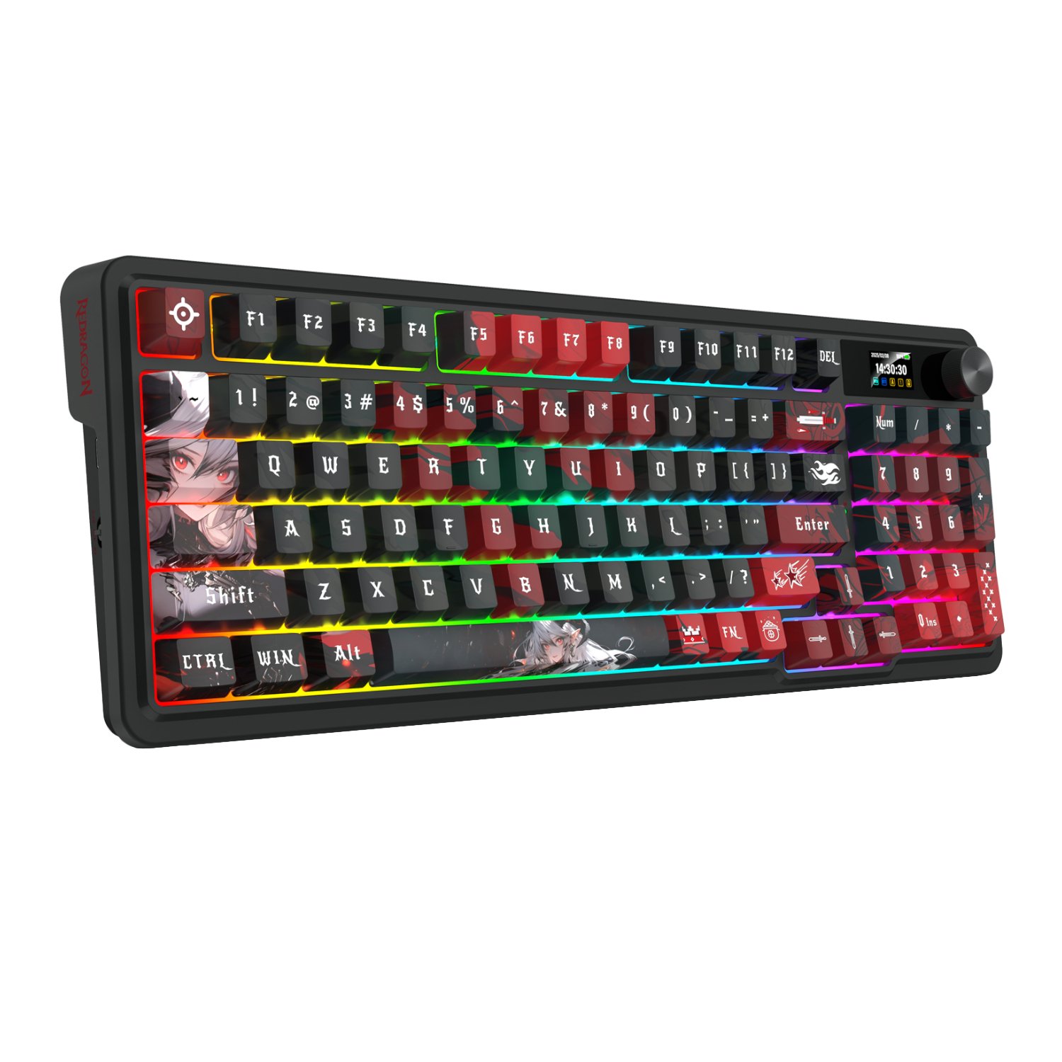 Redragon K719AK Artemis PRO RGB Wireless LCD Mechanical (RD-K719AK-RGB-PRO)