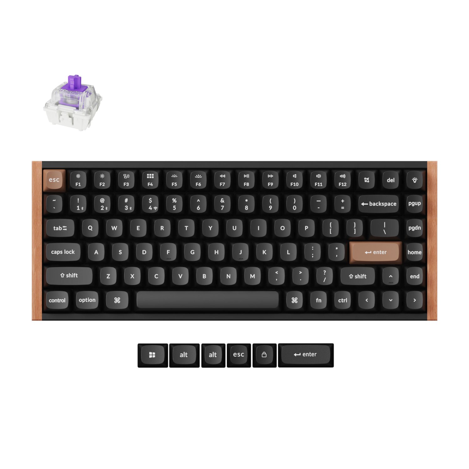 Keychron K2 HE Wireless Special Edition Magnetic Custom Keyboard (K2H-F1)