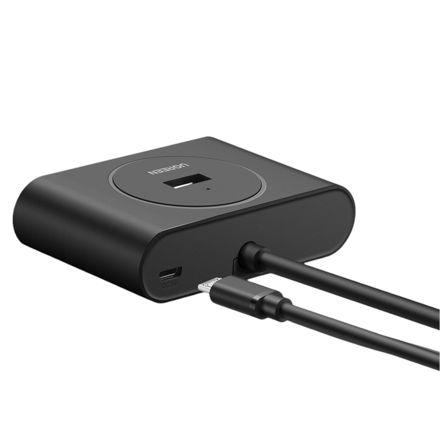 Ugreen 4-Port USB 3.0 Hub with Micro USB | 5Gbps Data Transfer - 1m
